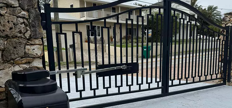 Swing Gate Opener with Keypad Lockport